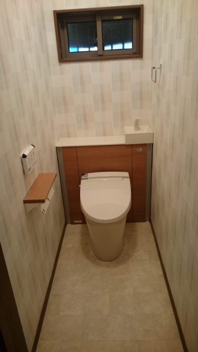 リフォーム施工事例：H様トイレ交換