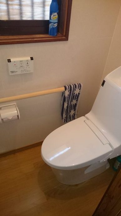 リフォーム施工事例：I様トイレ交換