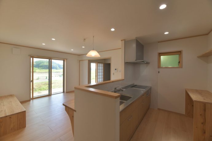 新築施工事例:薩摩川内市 平屋建て