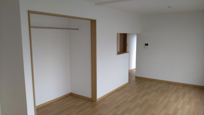 リフォーム施工事例：姶良市：アパート一部屋を全面リフォーム