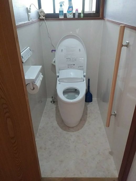 リフォーム施工事例：姶良市M様邸　トイレ交換
