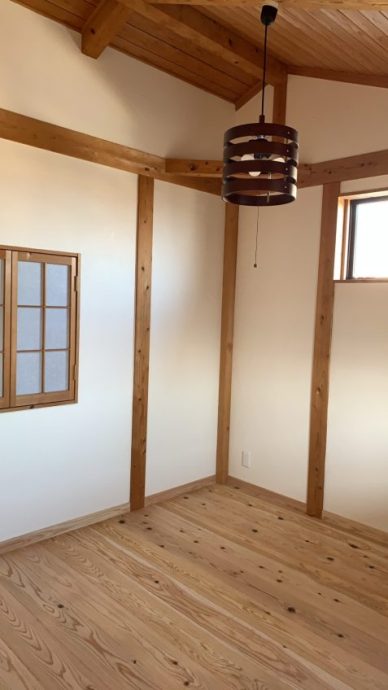 リフォーム施工事例：鹿児島市K様邸　吹抜けを子供部屋へ