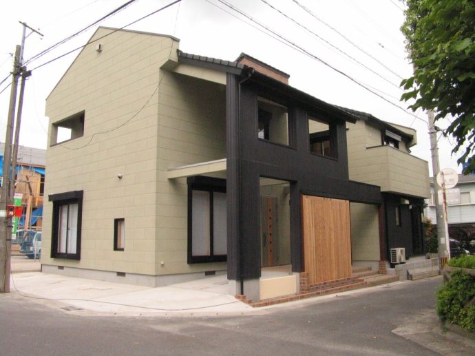 新築施工事例：鹿児島市　２階建て