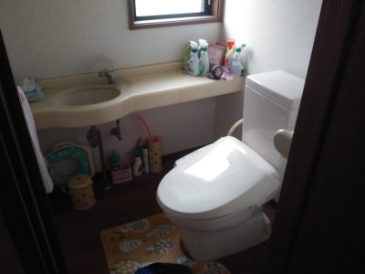 リフォーム施工事例：姶良市Y様邸　トイレ交換