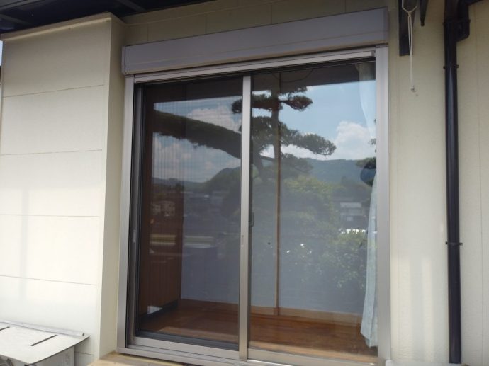 リフォーム施工事例：さつま町M様邸　サッシ交換