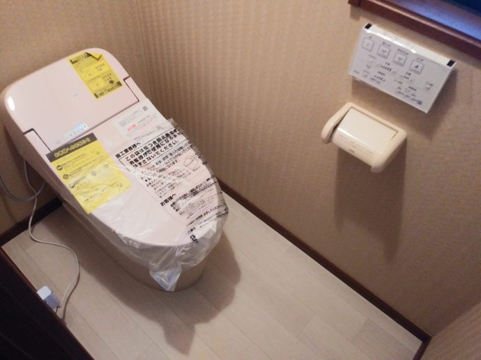 リフォーム施工事例：姶良市Y様邸　トイレ交換