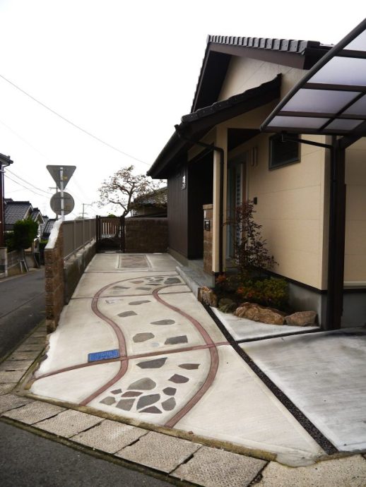 リフォーム施工事例:玄関アプローチ M様