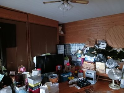 リフォーム施工事例:ガレージ内の物置スペースから住居へ
