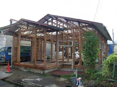 リフォーム施工事例：九州初のリノベーションワークショップ「リノベ塾」の教材のお家