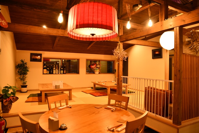 リフォーム施工事例:民家から古民家風洋食屋へ