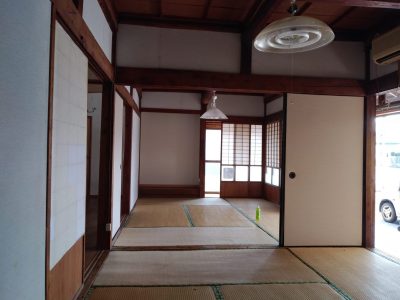 リフォーム施工事例:民家から古民家風洋食屋へ