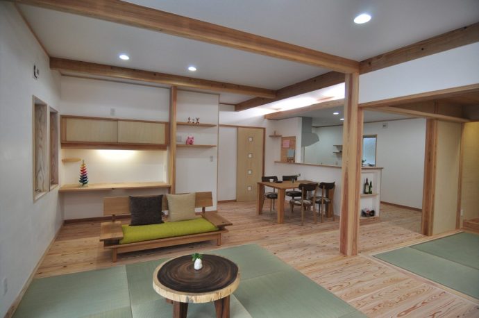 新築施工事例：霧島市　平屋