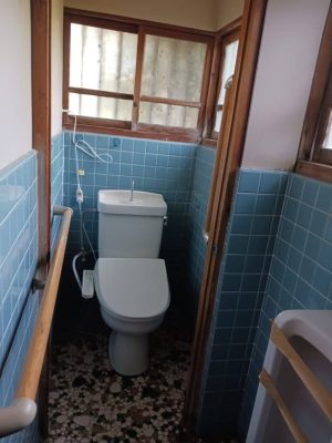 リフォーム施工事例：姶良市K様邸　トイレ洗面リフォーム
