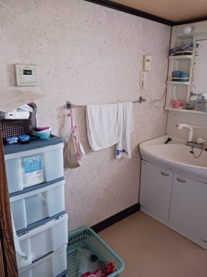 リフォーム施工事例：姶良市K様邸　トイレ洗面リフォーム