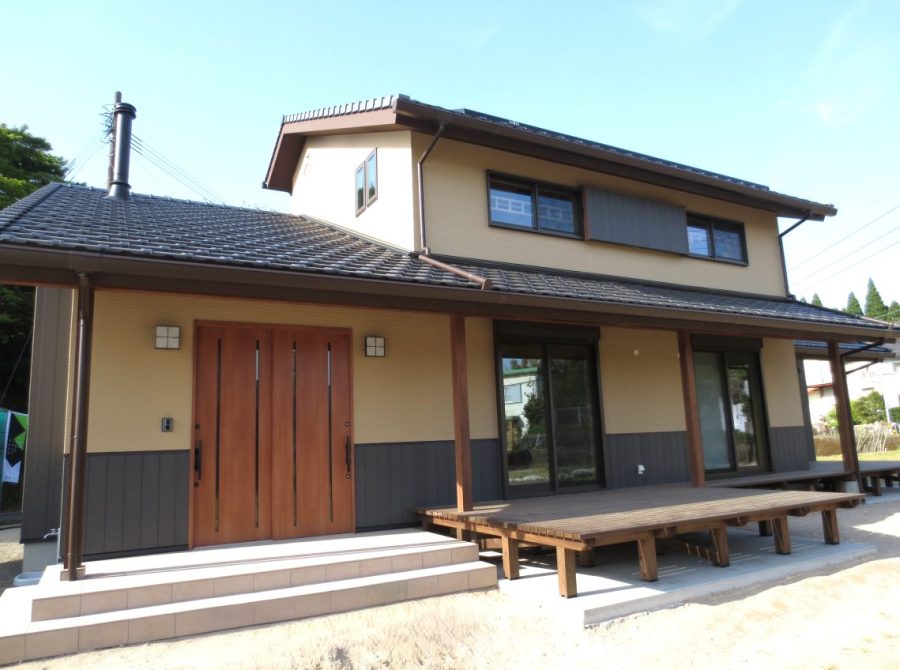 新築施工事例：鹿児島市　２階建て