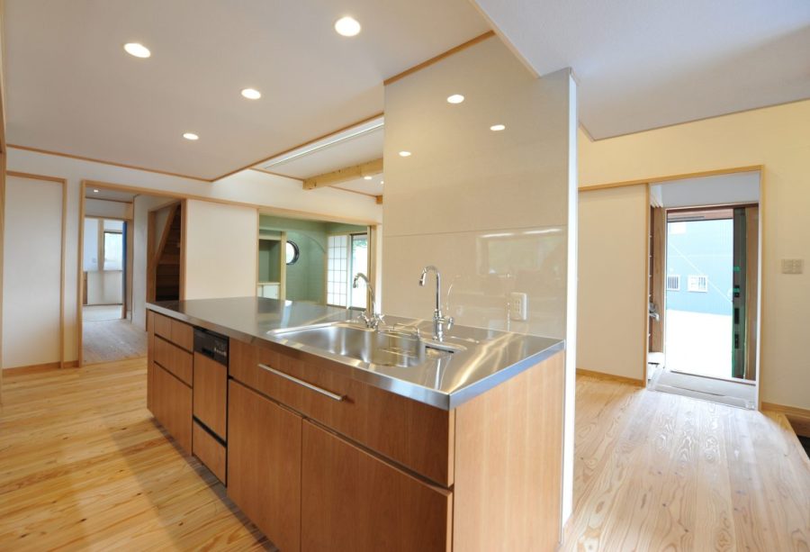 新築施工事例：鹿児島市　２階建て