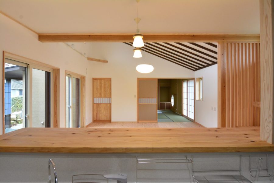 新築施工事例：薩摩川内市　平屋