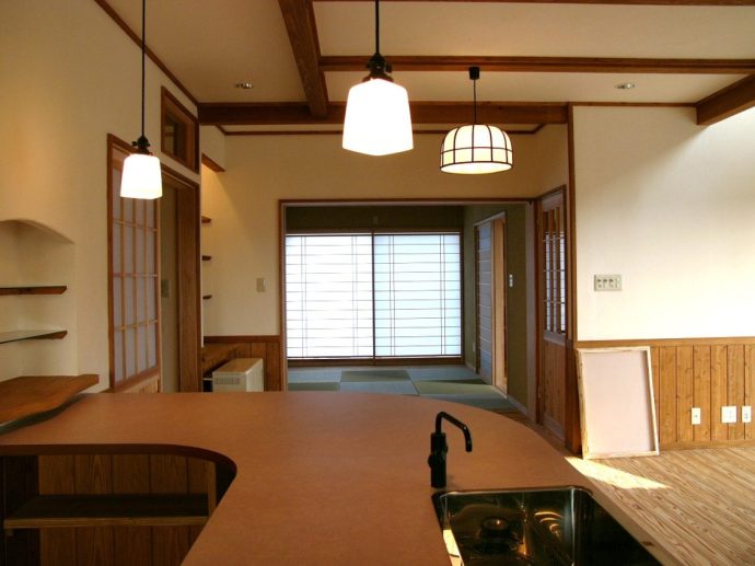 新築施工事例：出水市　２階建て