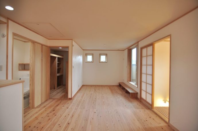 新築施工事例：姶良市　２階建て