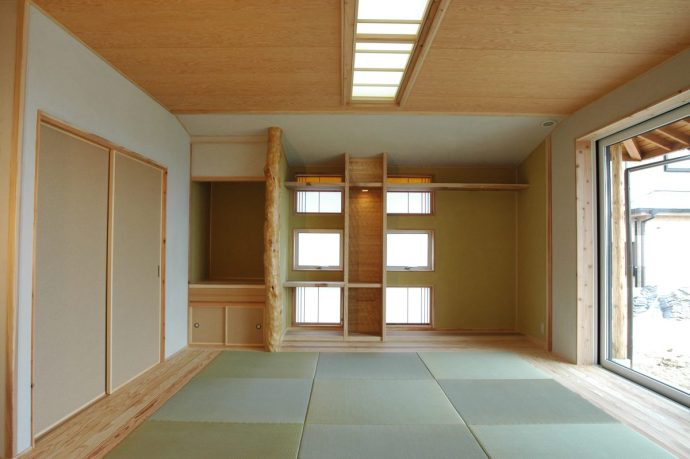 新築施工事例：鹿児島市　平屋建て