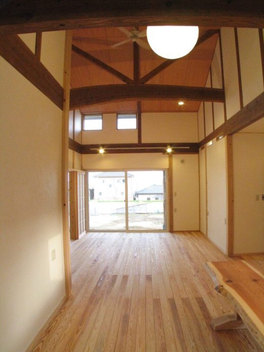 新築施工事例：鹿児島市　平屋建て