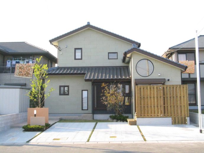 新築施工事例：姶良市　２階建て