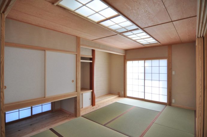 新築施工事例：鹿児島市　平屋建て