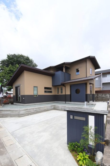 新築施工事例：姶良市　２階建て