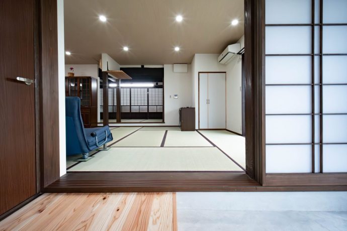 リフォーム施工事例:趣を愛でて暮らしを紡ぐ住まい