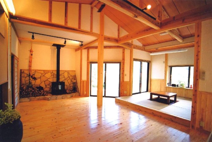 新築施工事例：姶良郡　平屋建て